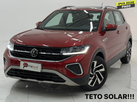 VOLKSWAGEN T-CROSS 1.4 250 TSI TOTAL FLEX HIGHLINE AUTOMÁTICO